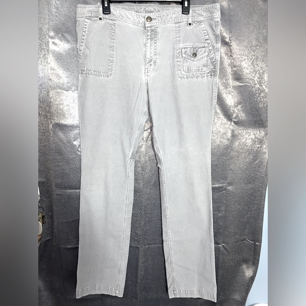 Eddie Bauer Stretch Tall Velvety Corduroy Pants